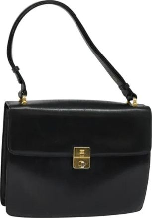 Celine Pre-owned Leather celine-bags - Dames - Vintage Handtas - Zwart - ONE Size - Leer - Vintage