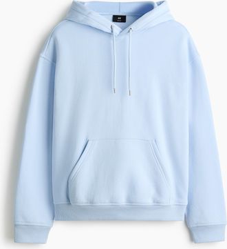 H&M Hoodie in Loose Fit - Blue