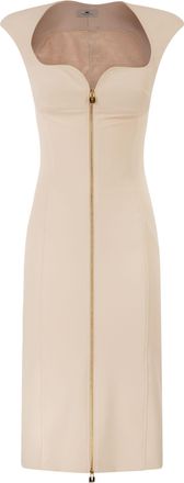 Elisabetta Franchi Kleid aus doppeltem Stretch-Krepp
