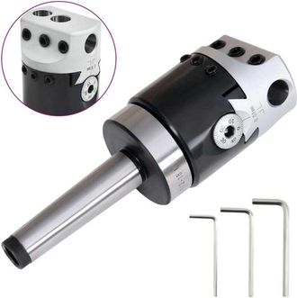 vidaXL Vidaxl - Cabeza Perforadora 50 Mm V&aacute;stago Perforador Mt2 Torno Fresado