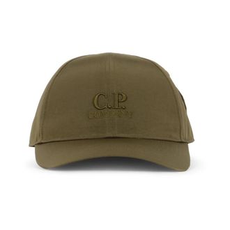 C.P. Company Chrome-R Goggle Cap - Heren - Petten - Groen - M - Polyester - Accessoires