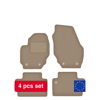 OEM Alfombrillas Para Coche, Dise&ntilde;o Lujoso, Protecci&oacute;n A Medida, Color Beige