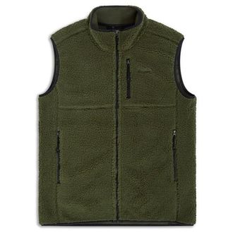 Bergans Lunnan Pile Fleece Vest Fleecegilet f&uuml;r Herren | oliv