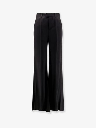 Balenciaga Pantaloni in viscosa con fondo ampio - BALENCIAGA - gender_Woman