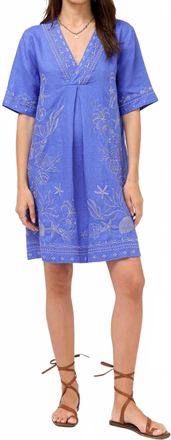 Johnny Was Meri Dolman Dress In Baja Blue