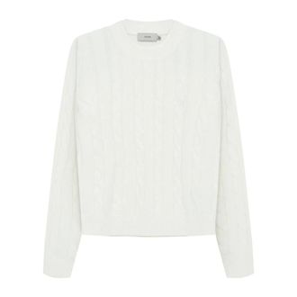 Copenhagen Muse Ronde hals knitwear - Dames - Ronde hals truien - Wit - XS - Truien & Vesten