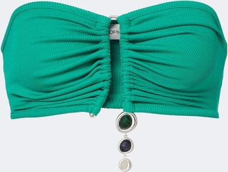 CHRISTOPHER ESBER Top bandeau adornado