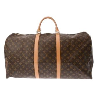 Louis Vuitton Pre-owned Weekend Bags, unisex, Brown, Size: ONE SIZE Pre-owned Boston bag