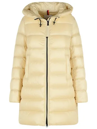 Moncler Suyenne Ivory Polyamide Coat