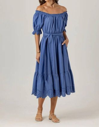 Sundays Meline Dress In Blue