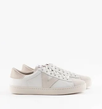 Victoria Womens Berlin Leather Sneaker In Hielo