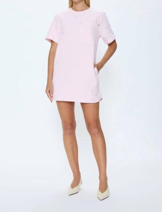 Pistola Denim Remi T-Shirt Dress In Blush