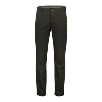 Meyer Heren, Broeken, Bruin, Maat: M Katoen