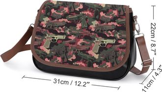 Generic Camouflage Gun1 Fashion Womens Crossbody Bags Novelty Handbag Shoulder Bag Purse