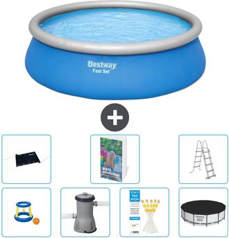 Bestway Piscina Bestway Fast Set Redonda - 457x122 Cm - 8-piezas S385