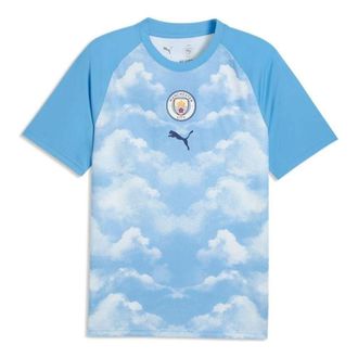 Puma Manchester City Warmup Jersey Icy Blue Regal Blue 786251-15
