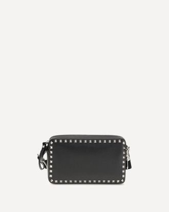 Valentino Garavani Rockstud leather Shoulder Bag Male UNI
