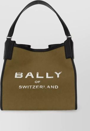 Bally leather tote bag