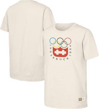 Outerstuff Mens Natural 1964 Innsbruck Games Olympic Heritage T-Shirt at Nordstrom, Size Xx-Large