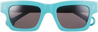 J.W.Anderson Rectangular Sunglasses in Turquoise at Nordstrom