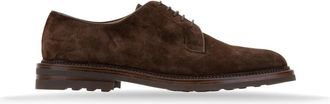 Brunello Cucinelli Heren Formele Veterschoenen - Heren - Nette schoenen - Bruin - 43 EU - Leer - Schoenen
