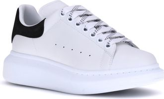 Alexander McQueen Womens Leather Sneakers White