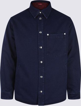 Gucci Navy Cotton Casual Jacket