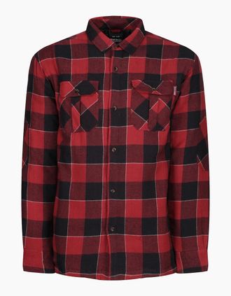 Regatta Mens Regatta Professional Mens Checked Padded Shirt - Red - Size: Regular/36