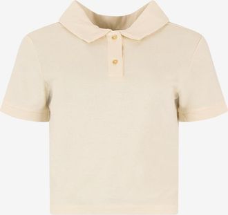 Khaite Polo-Shirt mit Polokragen aus Jersey Jasna