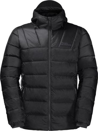 Jack Wolfskin Mens Nebelhorn Down Hoody Black Large