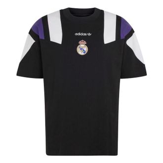 adidas Real Madrid EQT T-Shirt Asia Sizing Black KG5375