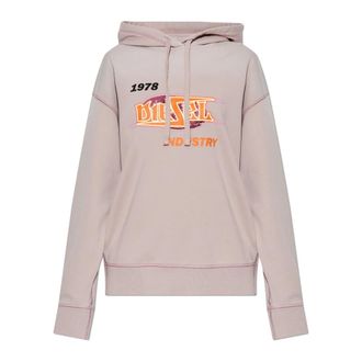 Diesel Hoodies, female, Purple, Size: 2XS F-Buxt-Hood-P2 Sweatshirt