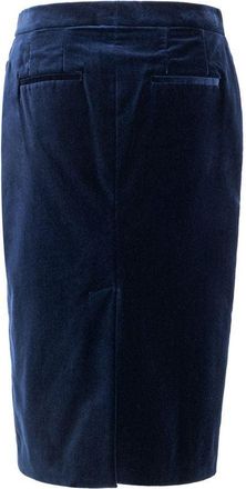 Tom Ford Womens Blue Cotton Midi Skirt