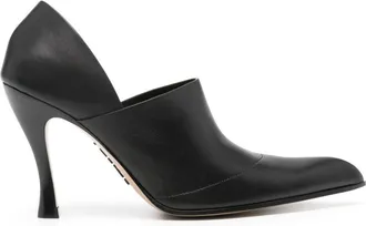 Loewe Comic 95mm leather pumps - women - Calf Leather/Calf Leather/Calf Leather - 36 - Black