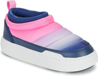 Moon Boot Womens Park Soft Moonrise Nylon Sneakers In Blue Multi