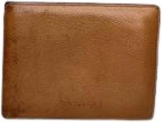 Bulgari Pre-owned Vintage Portemonnee - Dames - Vintage Accessoires - Bruin - ONE Size - Leer - Vintage