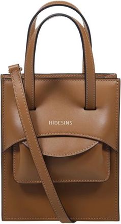 Hidesins Handbags, female, Brown, ONE SIZE, Caramel Mini Flap Bag