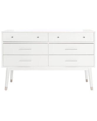 Safavieh Couture Zack 6 Drawer Wood Dresser
