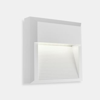 Leds - C4 Leds-c4 - Aplique Exterior Ip66 Kossel Indirect Square 200mm Led 7w Blanco Neutro 4000k
