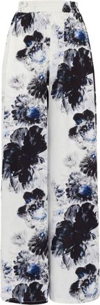 Alexander McQueen Multicolor Wide Leg Pants