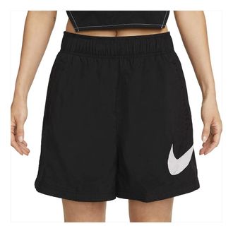 Nike (WMNS) Nike Sportswear Essential High-Rise Woven Shorts Black DM6739-010