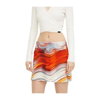 Desigual Rokken, Dames, Veelkleurig, L, Katoen, Ottawa