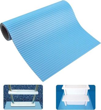 OEM 5 Alfombrillas Protectoras Para Escaleras De Piscinas Elevadas, 23 X 61 Cm