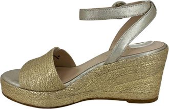 Pelle Moda Womens Wilder Espadrille In Gold