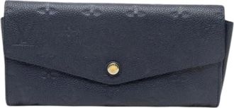 Louis Vuitton Pre-owned Wallets, female, Blue, Size: ONE SIZE Pre-owned Curieuse Wallet