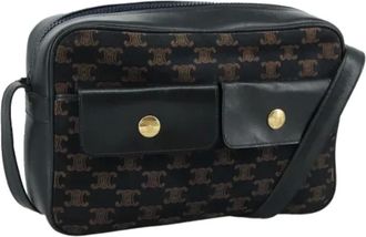 Celine Pre-owned Cross Body Bags, female, Black, Size: ONE SIZE Pre-owned Vintage Crossbody Bag