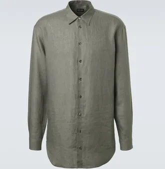 Giorgio Armani Archivio linen shirt