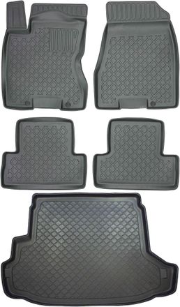 OEM Nissan X-trail Ii T31 Suv De Junio De 2007 A Julio De 2014. Juego De Alfombrillas Para Coche Y Maletero