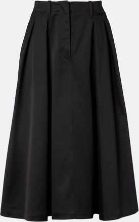 Moncler Cotton midi skirt