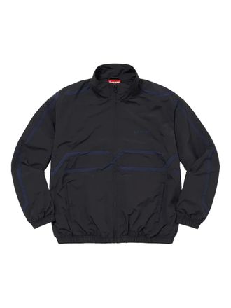 SUPREME Inset Link chain link track jacket - Black
